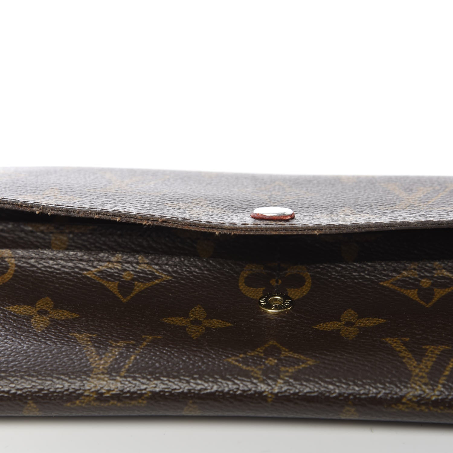 Louis Vuitton Monogram Emilie Wallet Red 7 of 17