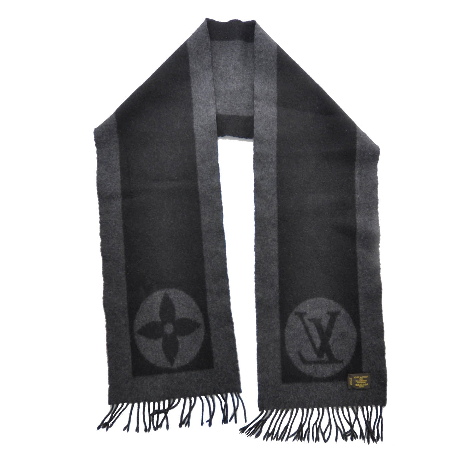 Louis Vuitton Cardiff Wool Scarf 3 of 5