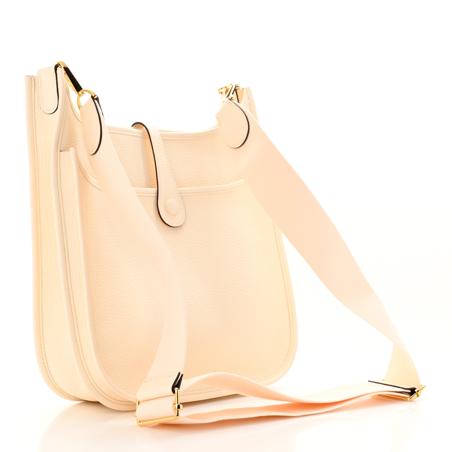 Hermes Taurillon Clemence Evelyne III PM Nata 3 of 11