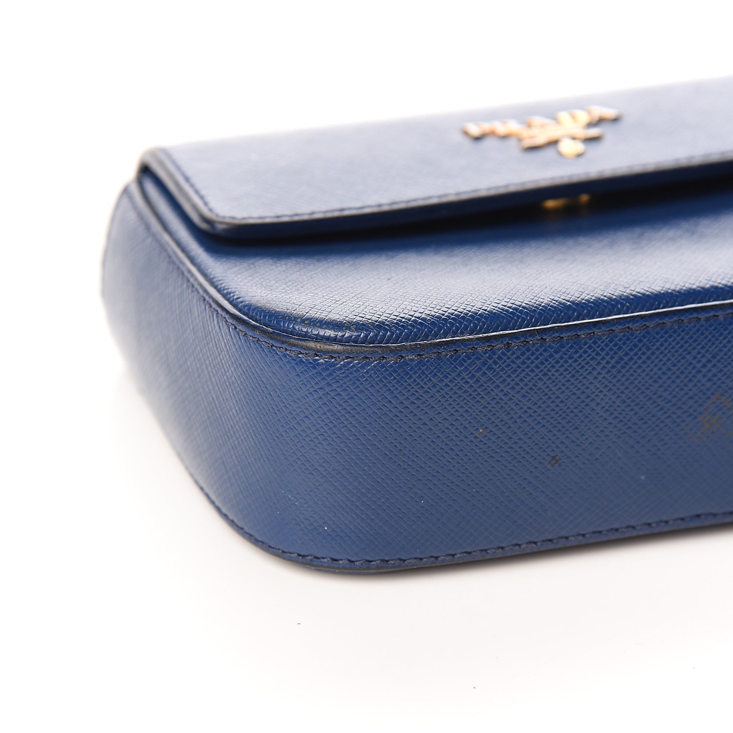 Saffiano Box Clutch Bleuette