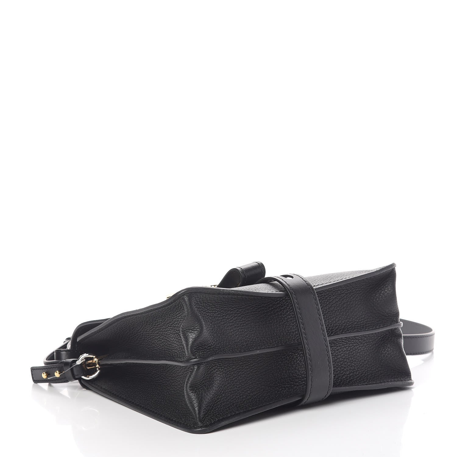 Chloe Grained Calfskin Medium Aby Day Shoulder Bag Black 4 of 11