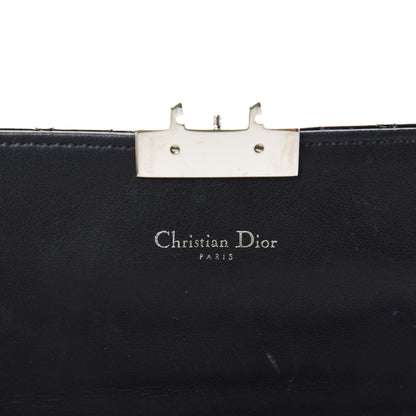 Christian Dior Patent Cannage Miss Dior Promenade Pouch Black 8 of 9