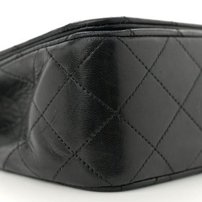 Chanel Lambskin Quilted Small Single Flap Black 9 of 14