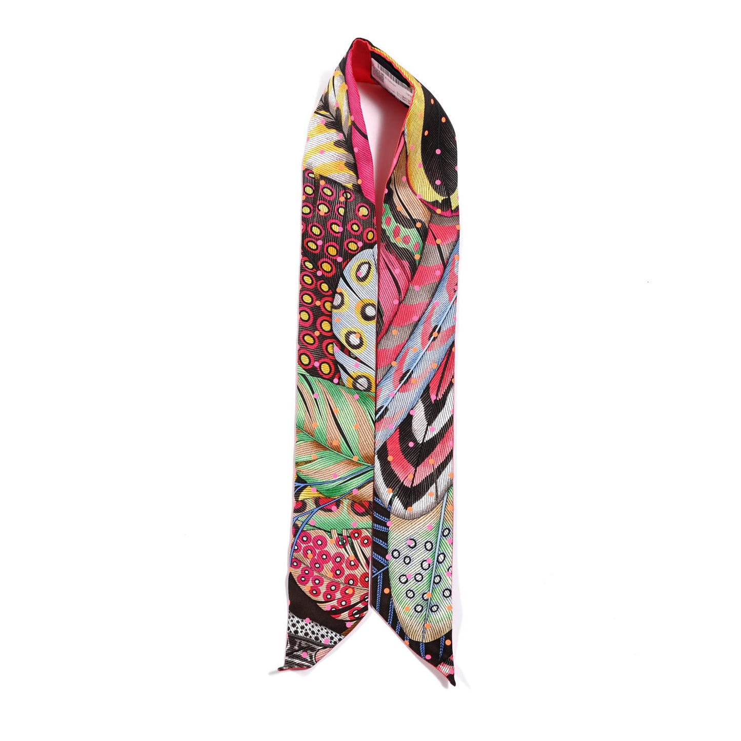 Silk Animapolis Plumetis Twilly Rose