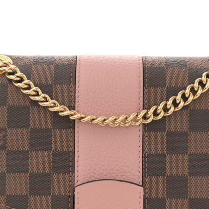 Louis Vuitton Damier Ebene Cuir Taurillon Wight Magnolia 7 of 12