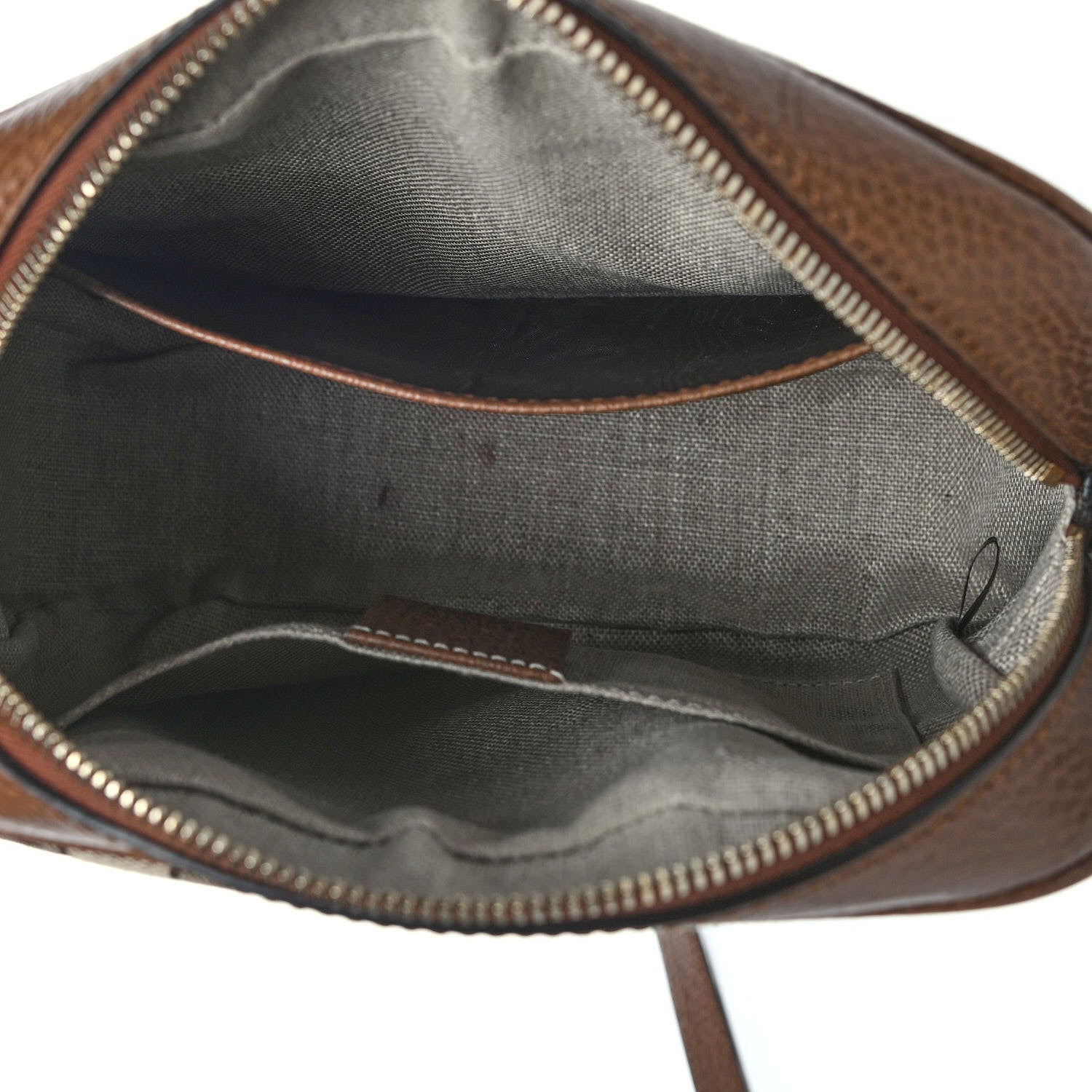 Gucci Monogram Mini Bree Messenger Bag Beige Tabacco 5 of 12