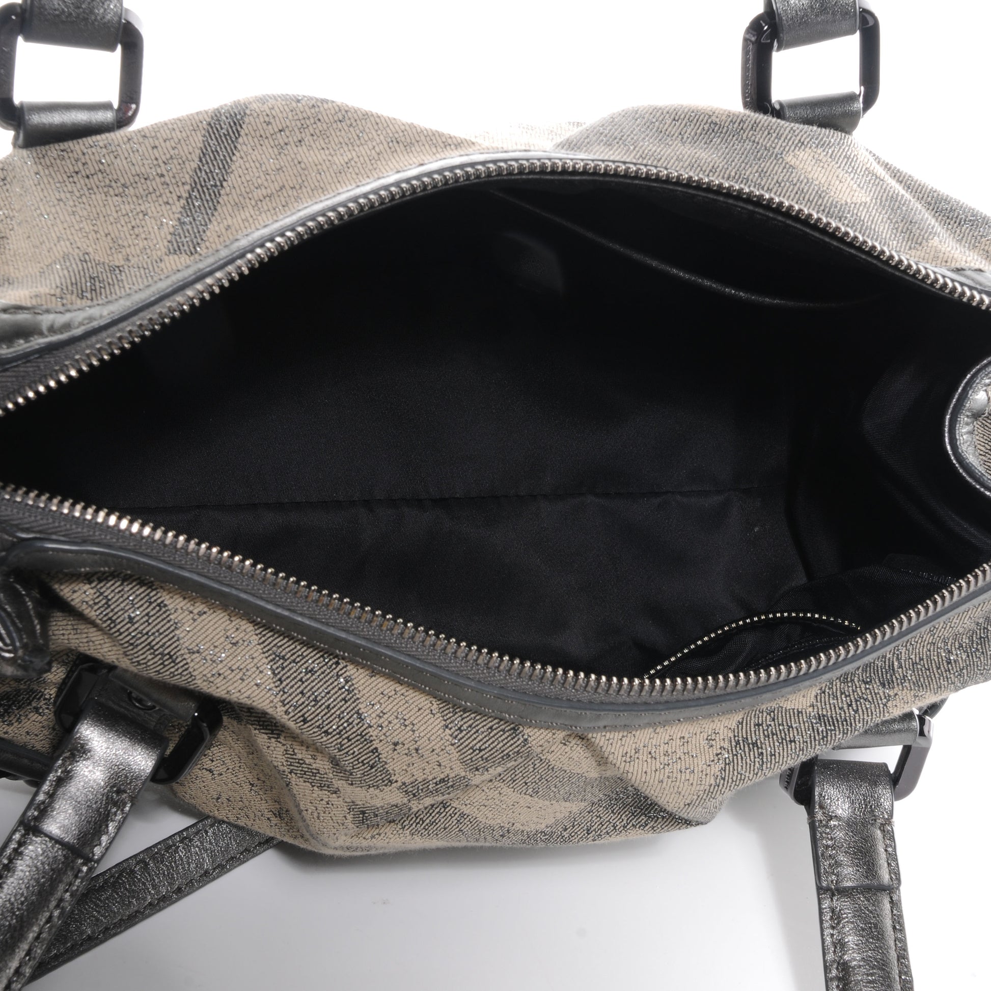 Burberry Shimmer Check Tote 5 of 11