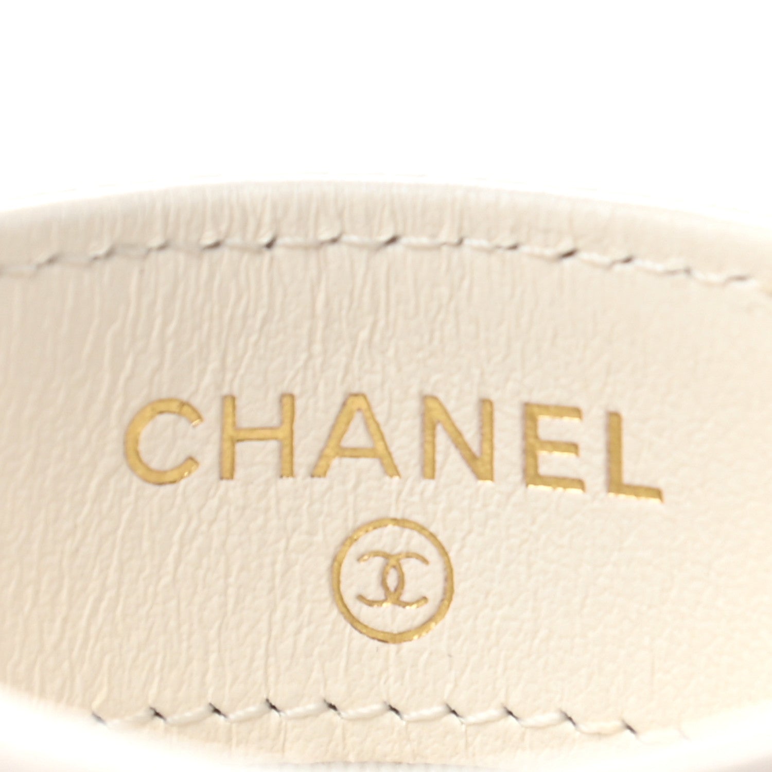 Chanel Caviar Quilted Card Holder White 7 of 12