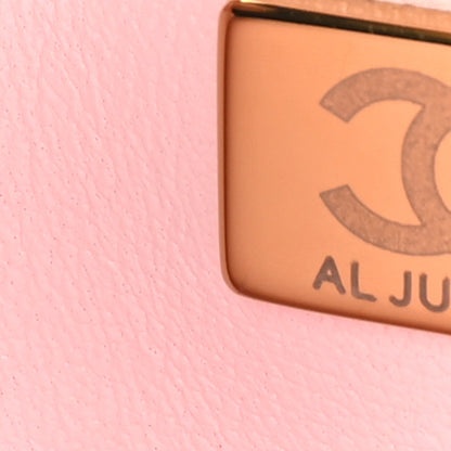 Chanel Caviar Quilted Medium Double Flap Light Pink 7 of 10