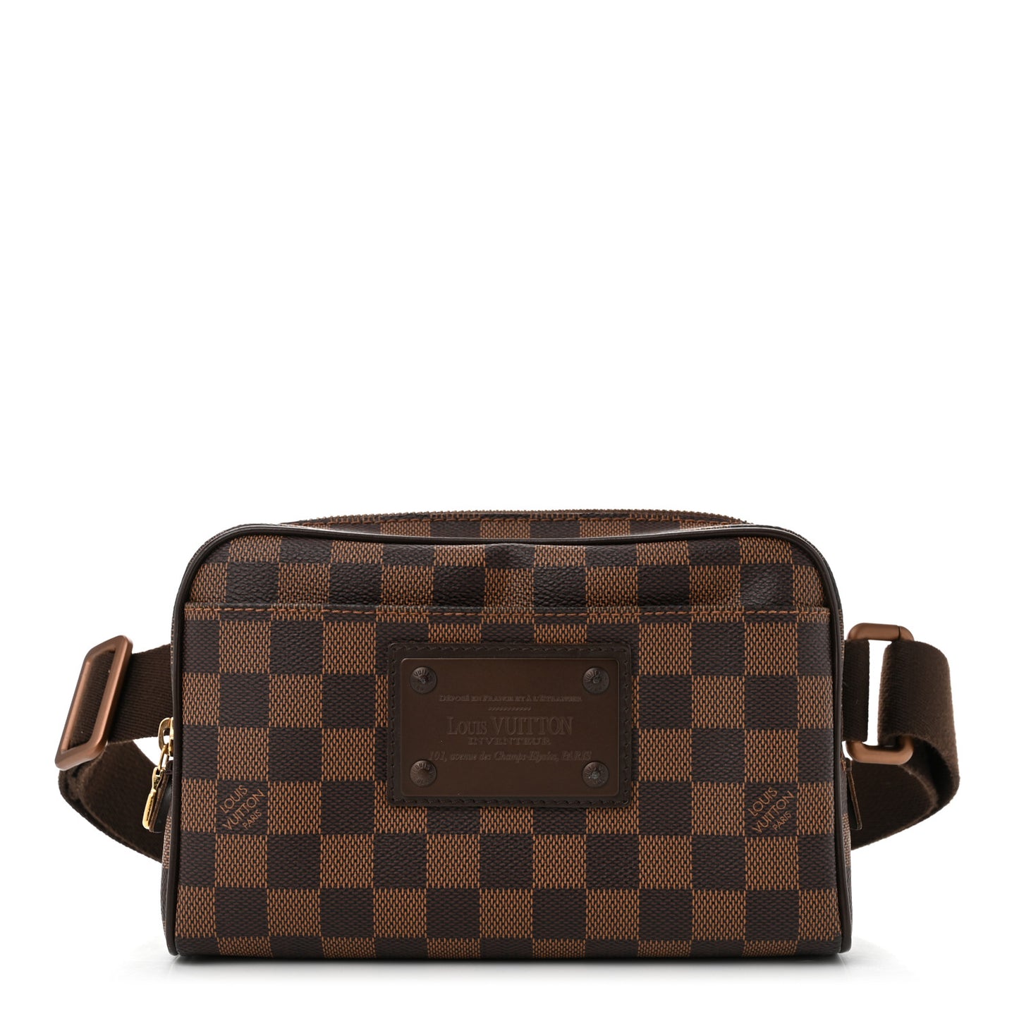 Damier Ebene Brooklyn Bum Bag