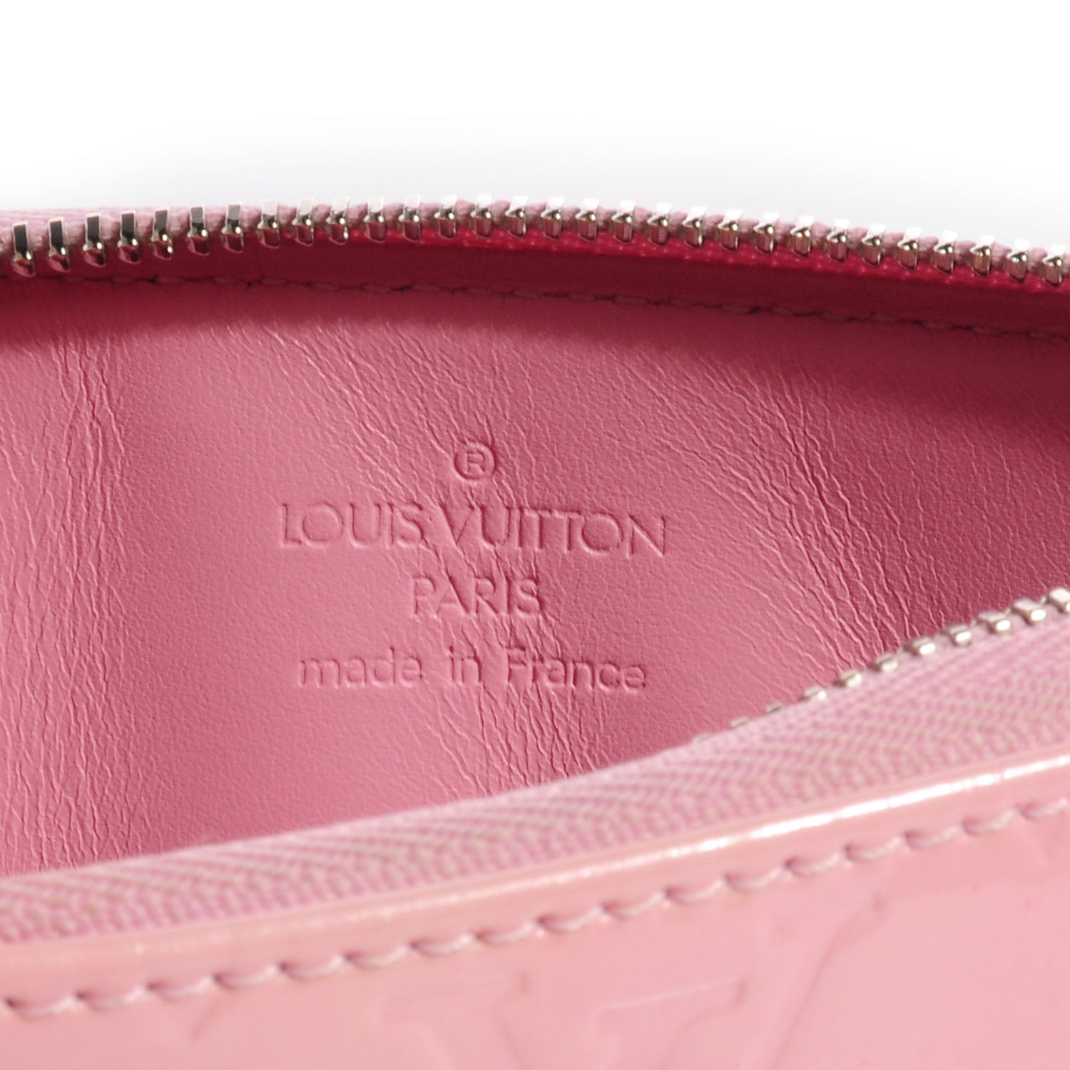 Louis Vuitton Vernis Lexington Fleurs Pochette Pink 6 of 7