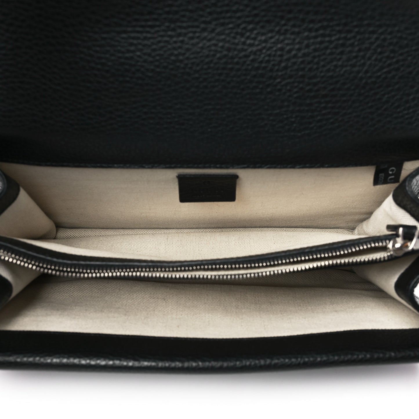 Pebbled Calfskin Small Dionysus Shoulder Bag Black