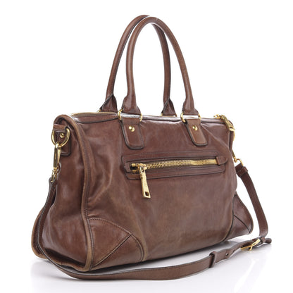 Prada Cervo Shopping Satchel Bruciato 3 of 20