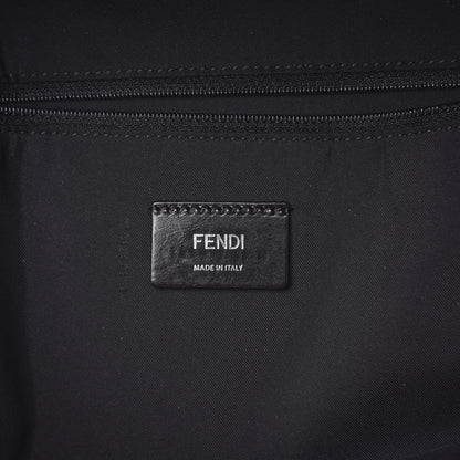 Fendi Nylon Vitello Elite Flamingo Granite Lightning Monster Eyes Backpack Multicolor Lavagna 5 of 9
