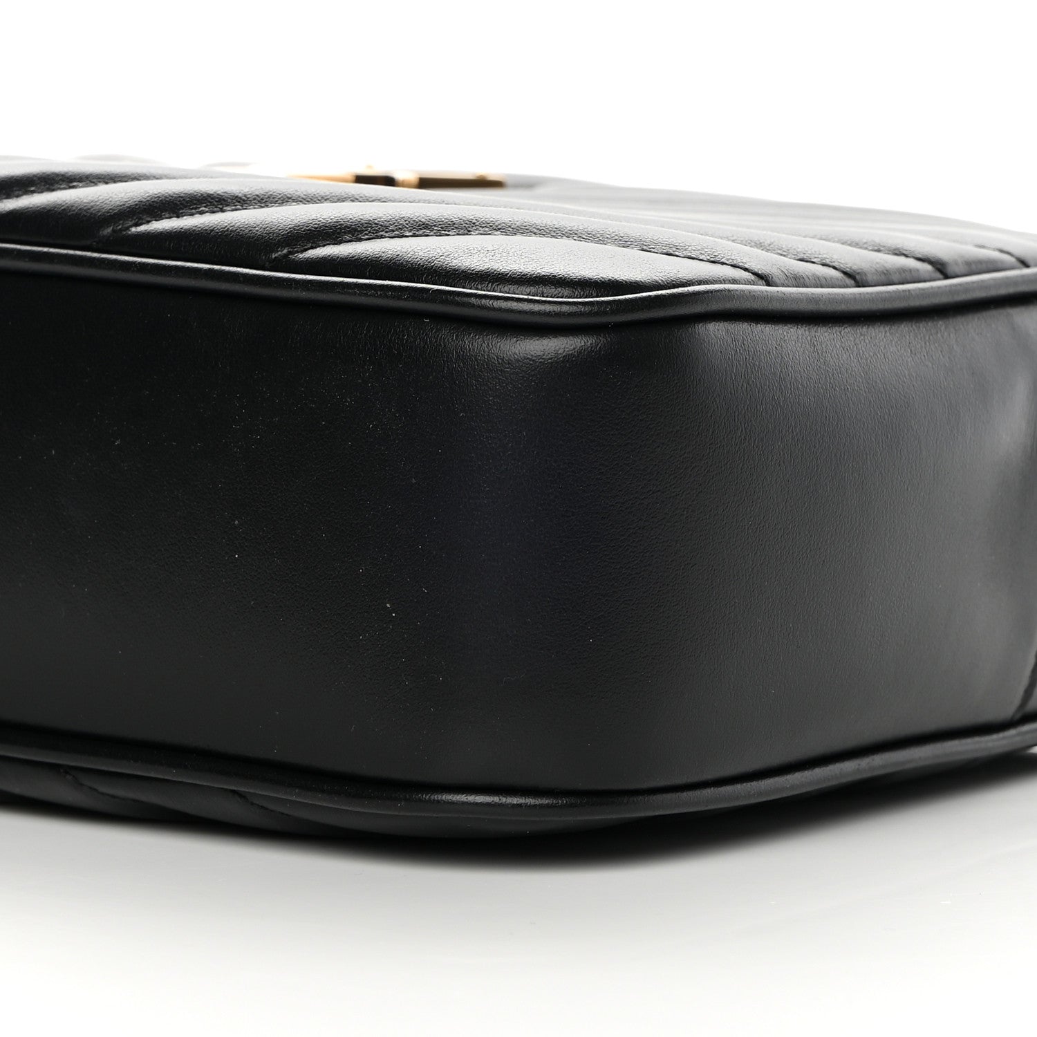 Saint Laurent Calfskin Matelasse Monogram Lou Camera Bag Black 10 of 10