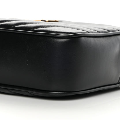 Saint Laurent Calfskin Matelasse Monogram Lou Camera Bag Black 10 of 10