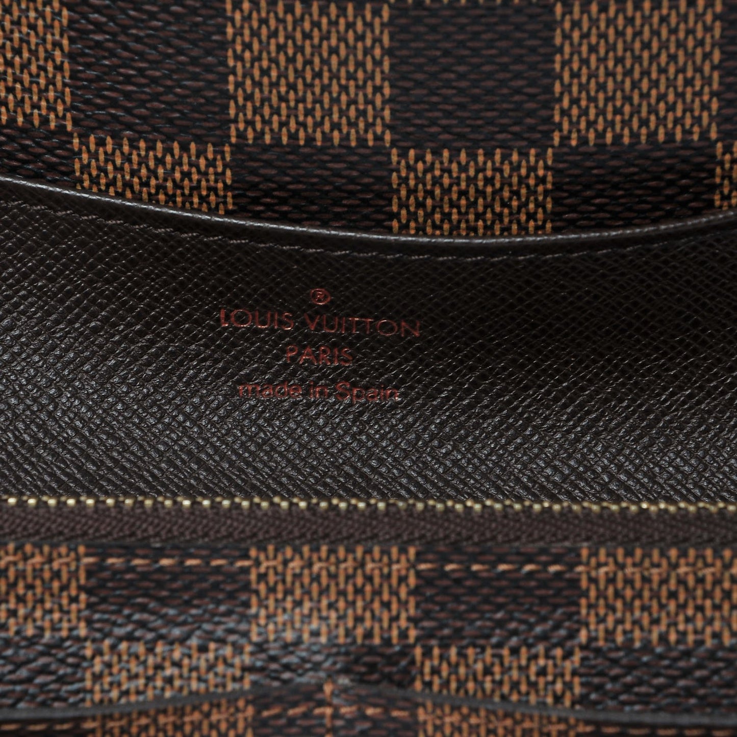 Damier Ebene Emilie Wallet