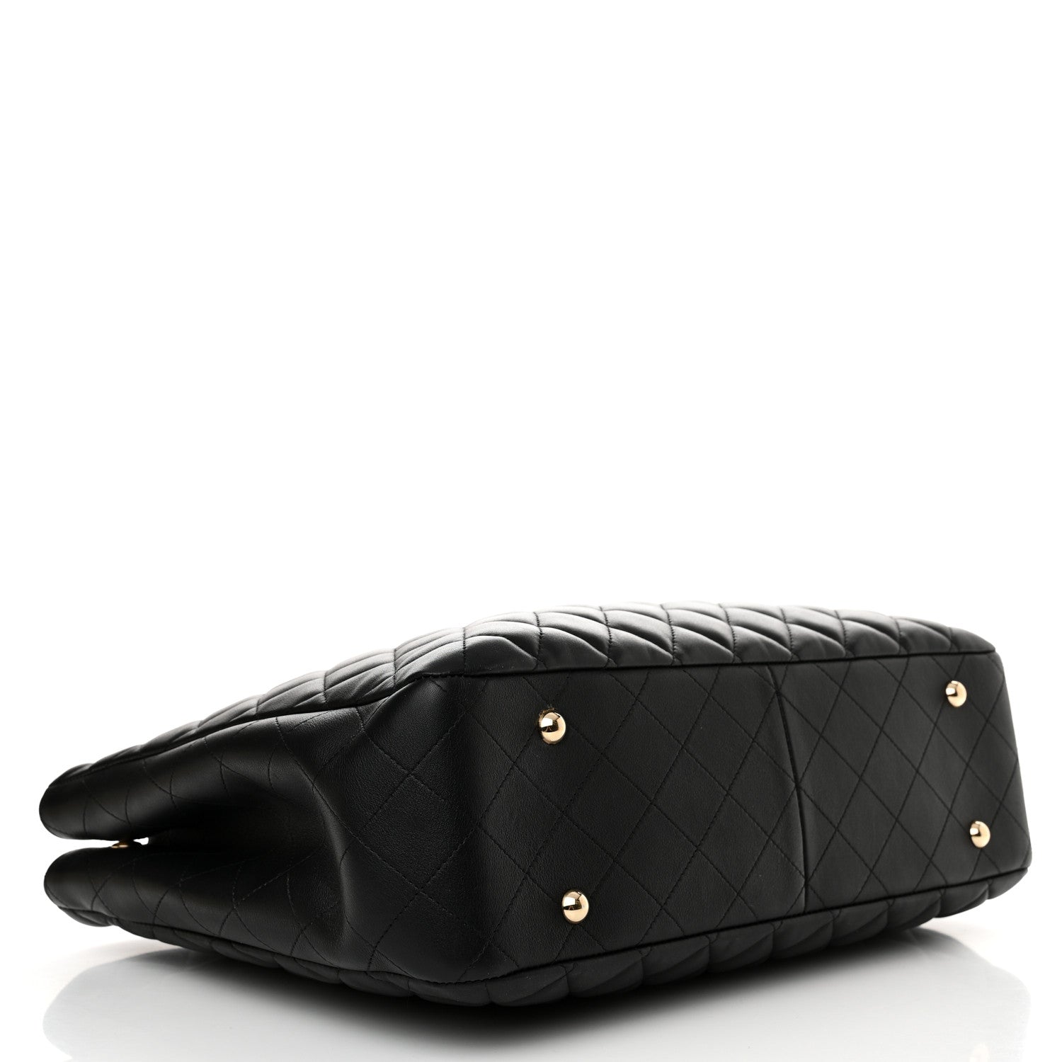 Chanel Calfskin Quilted Timeless Tote Black 4 of 11
