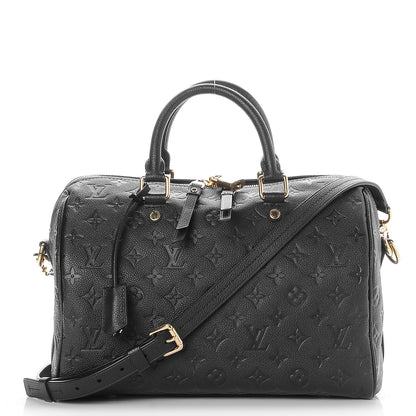Louis Vuitton Empreinte Speedy Bandouliere 30 Black 1 of 8