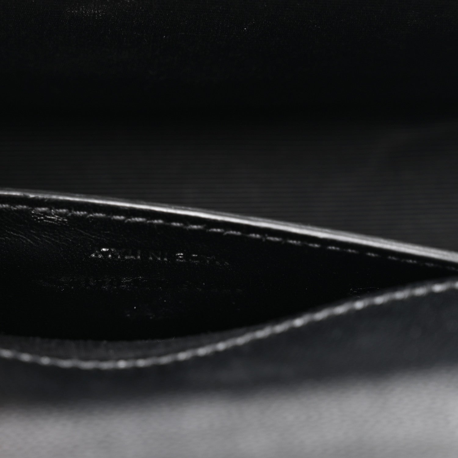 Saint Laurent Grain De Poudre Small Monogram Kate Satchel Black 7 of 10
