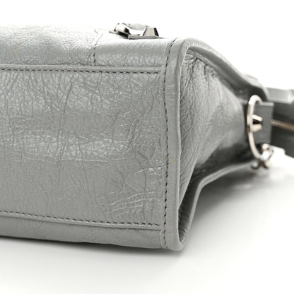 Balenciaga Agneau Classic Silver Hardware S City Gris Haussmannien 11 of 12