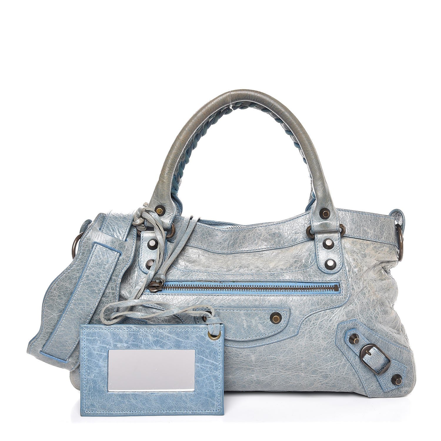Balenciaga Agneau Classic Hardware First Sky Blue 1 of 9