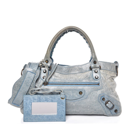 Balenciaga Agneau Classic Hardware First Sky Blue 1 of 9