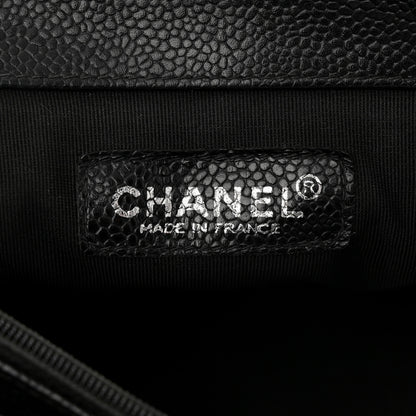 Chanel Caviar Quilted CC Shoulder Bag Black 7 of 15