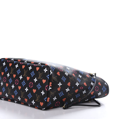 Louis Vuitton Game On Neverfull MM Black 7 of 10