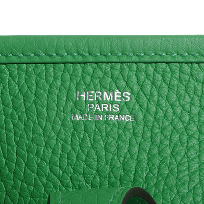 Hermes Taurillon Clemence Evelyne III PM Bambou 13 of 16