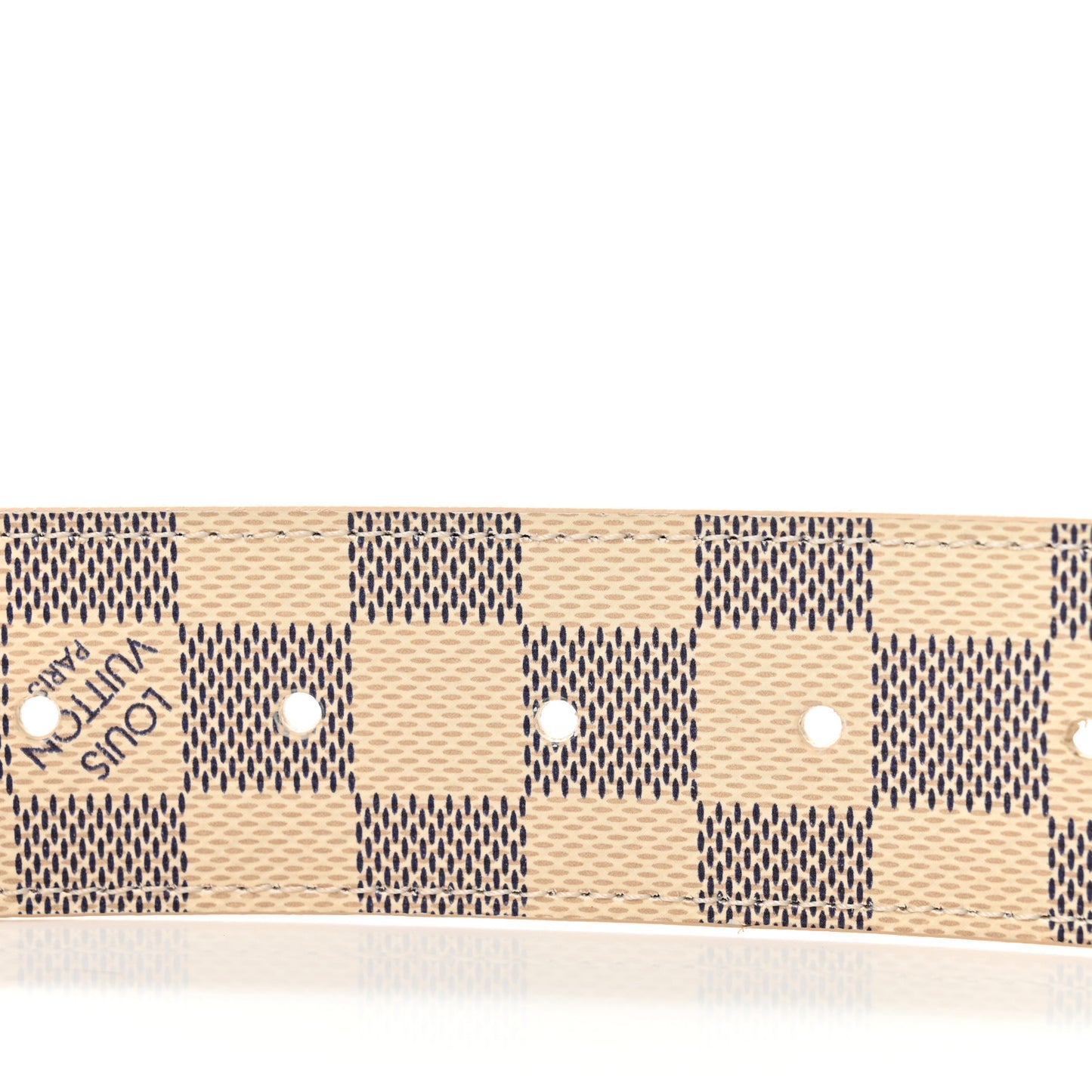 Damier Azur 40mm LV Initiales Belt 85 34