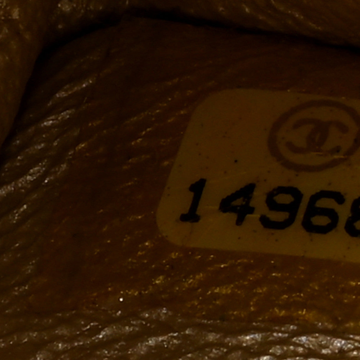 Metallic Aged Calfskin Quilted 2.55 Reissue 224 Flap Gold