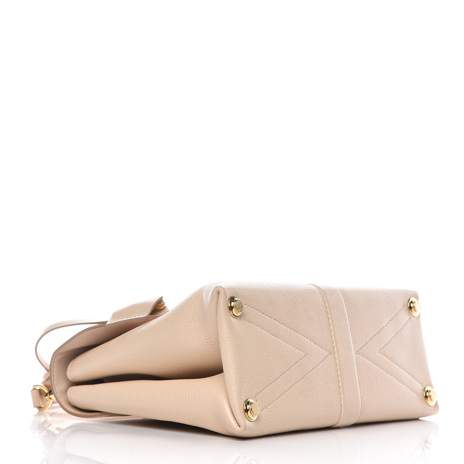 Louis Vuitton Grained Smooth Calfskin Rose Des Vents PM Creme 4 of 23