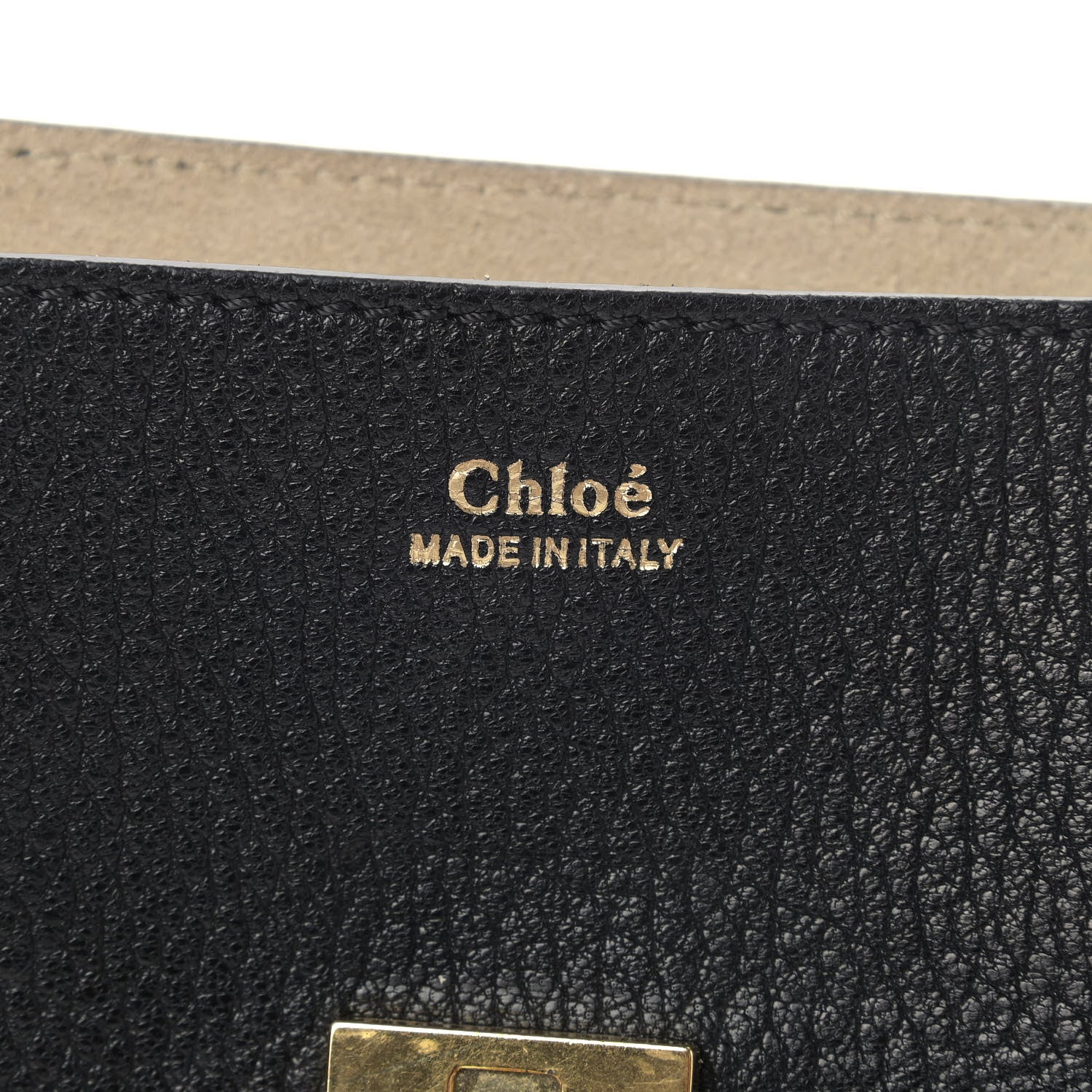 Chloe Grained Lambskin Mini Drew Shoulder Bag Black 6 of 8