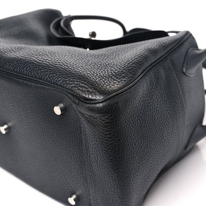 Hermes Taurillon Clemence Lindy 34 Black Black 10 of 12