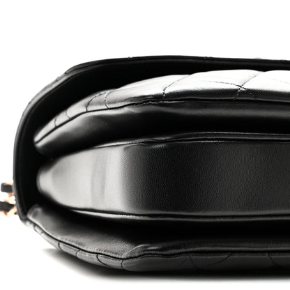 Chanel Lambskin Quilted Small Trendy CC Dual Handle Flap Bag Black 9 of 10