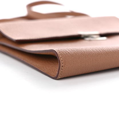 Hermes Chevre Chamkila Clic 16 Wallet Quebracho 9 of 10