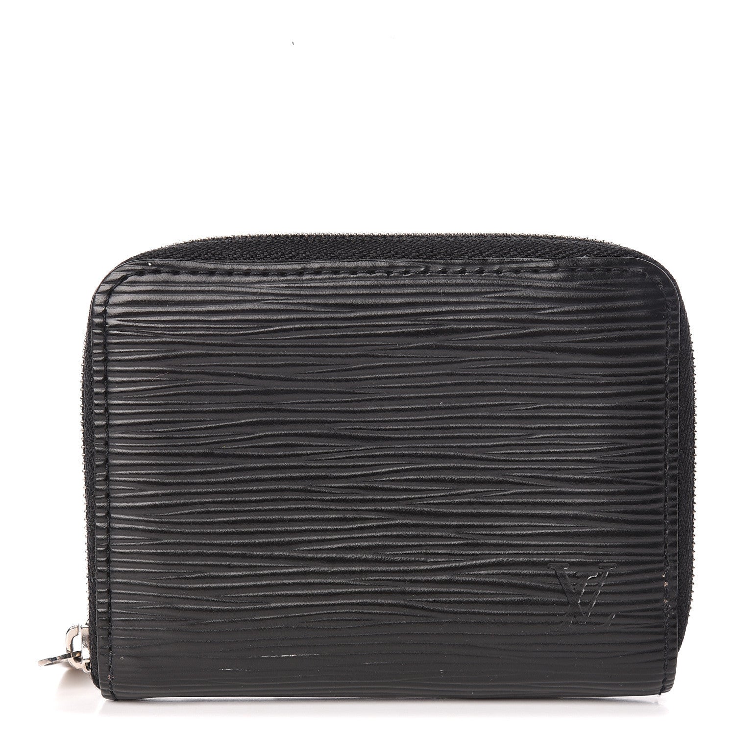 Louis Vuitton Epi Zippy Coin Purse Black 1 of 8
