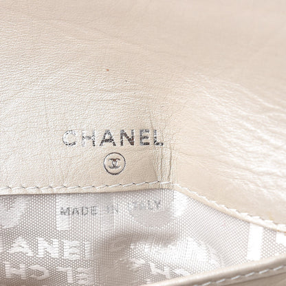 Chanel Calfskin Quilted Cambon Flap Wallet Light Silver 7 of 9