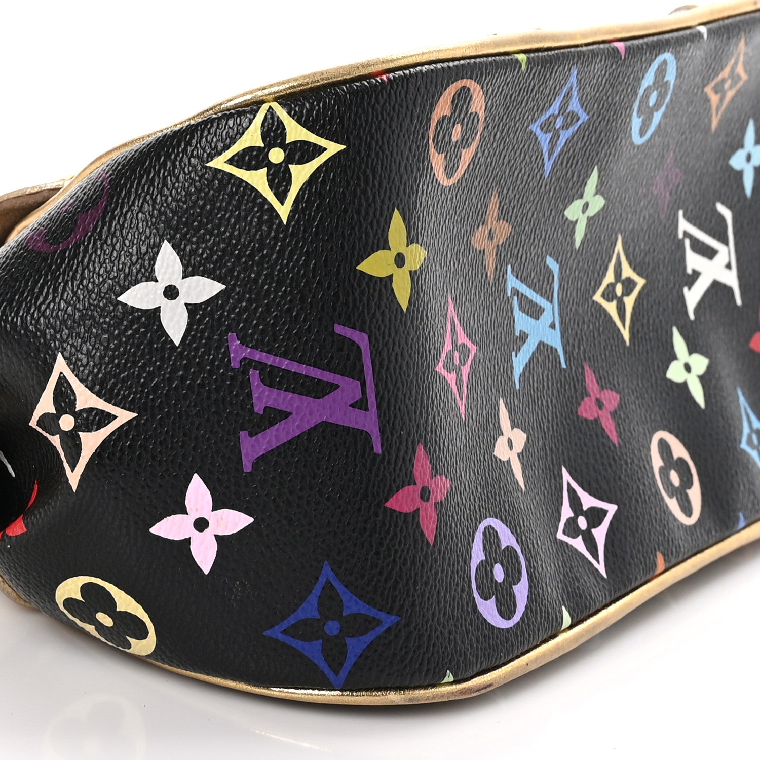Louis Vuitton Monogram Multicolor Marilyn Black Gold 7 of 9