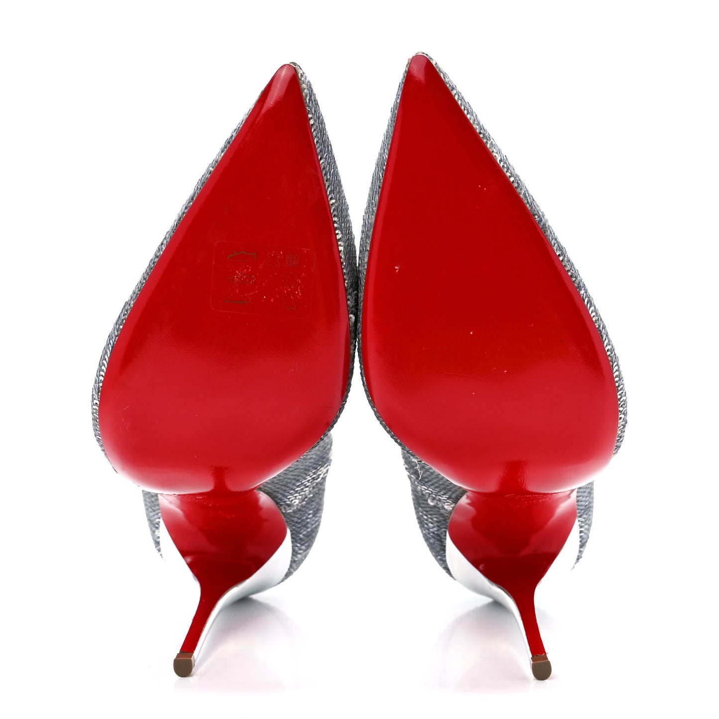 Sequin Pigalle Follies 100 Pumps 37 Silver