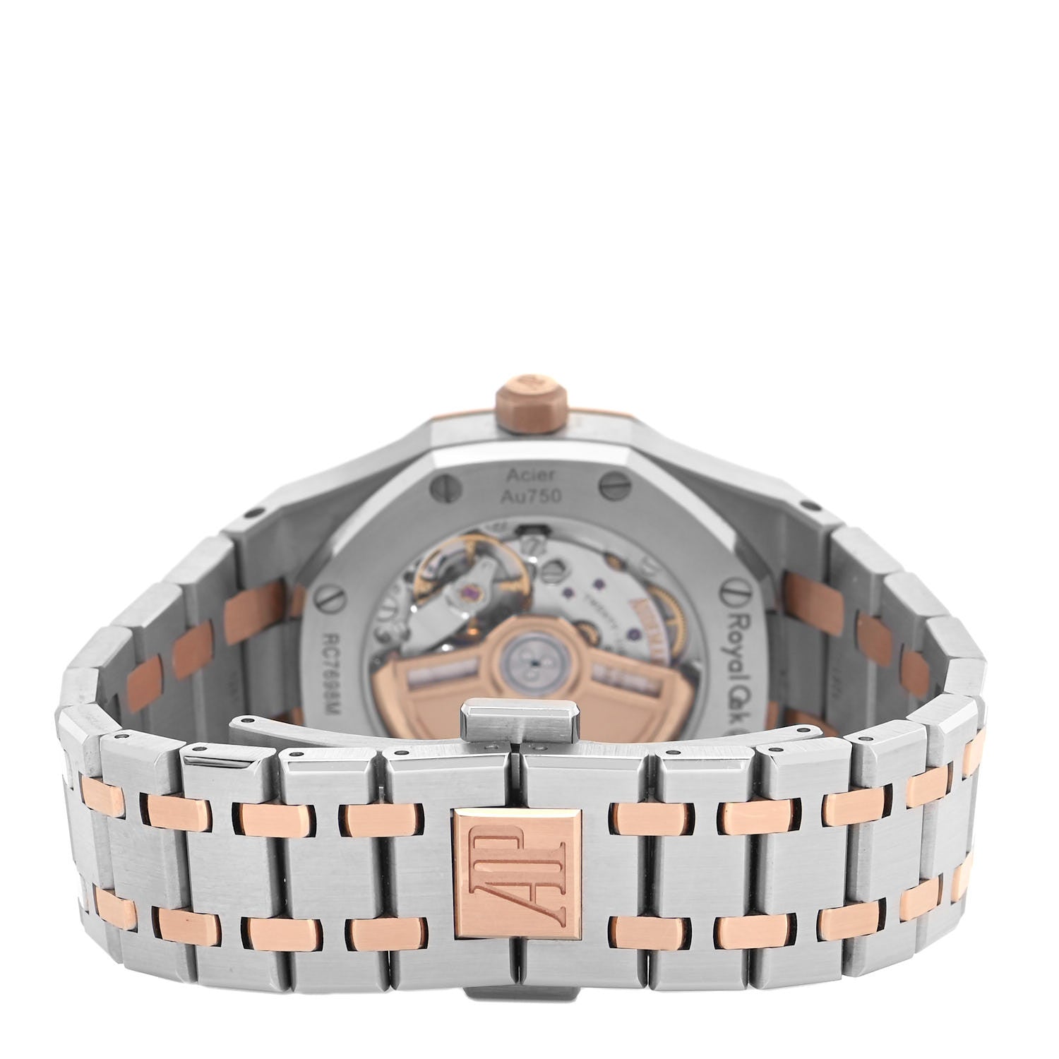 Audemars Piguet Stainless Steel 18K Rose Gold 34mm Royal Oak Automatic Watch 77350SR.OO.1261SR.01 3 of 5