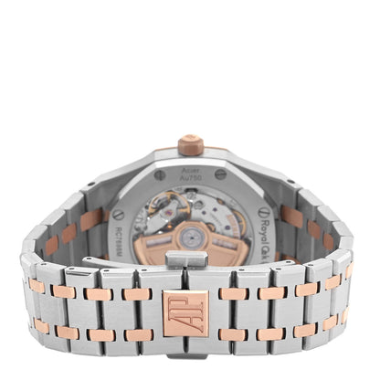 Audemars Piguet Stainless Steel 18K Rose Gold 34mm Royal Oak Automatic Watch 77350SR.OO.1261SR.01 3 of 5