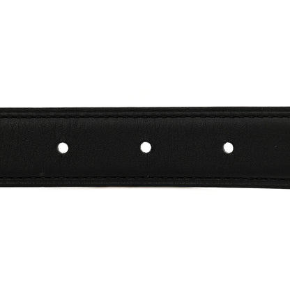 Hermes Swift Epsom 24mm Gamma Belt 85 Black Etoupe 4 of 6