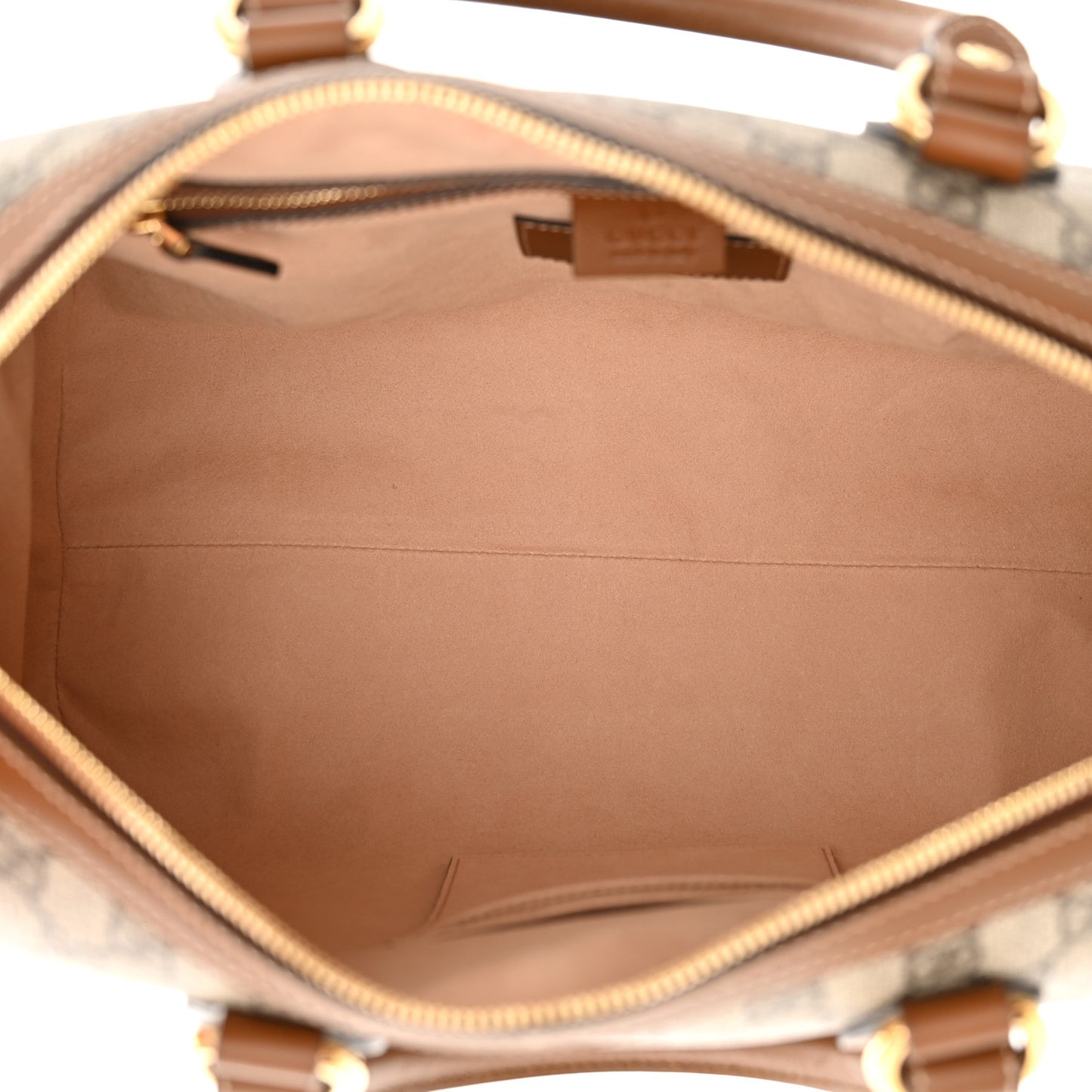 GG Supreme Monogram Blind for Love Embroidered Medium Boston Beige Tuscany