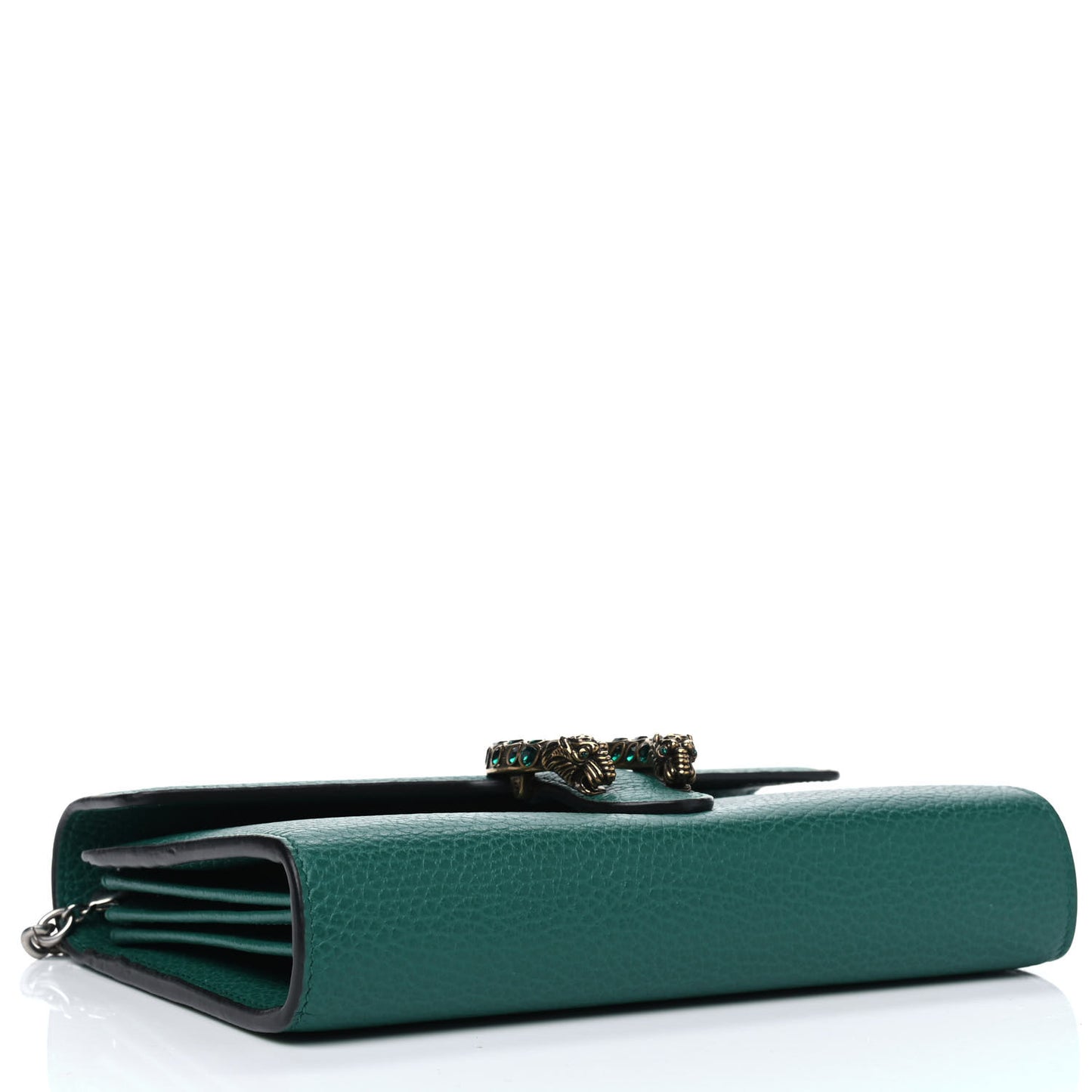 Calfskin Mini Dionysus Chain Wallet Emerald