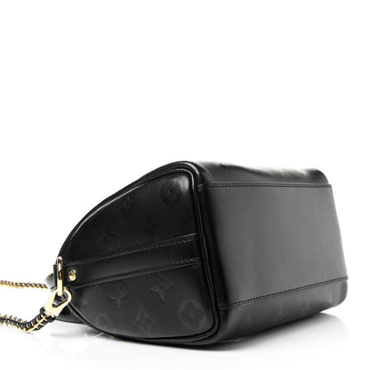 Louis Vuitton Monogram Ink Speedy BB Black 4 of 5