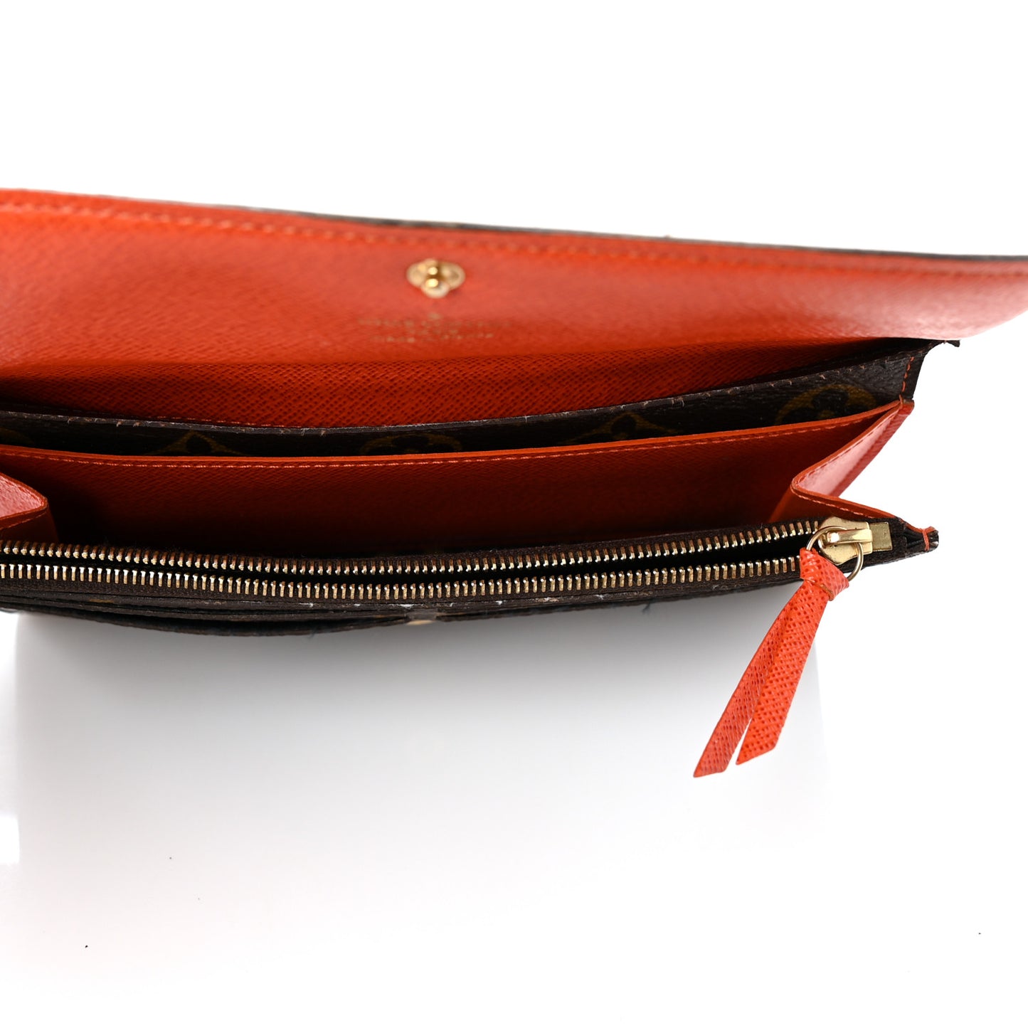 Monogram Emilie Wallet Piment