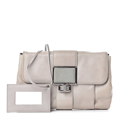 Balenciaga Chevre Stingray Clutch Grey 1 of 13