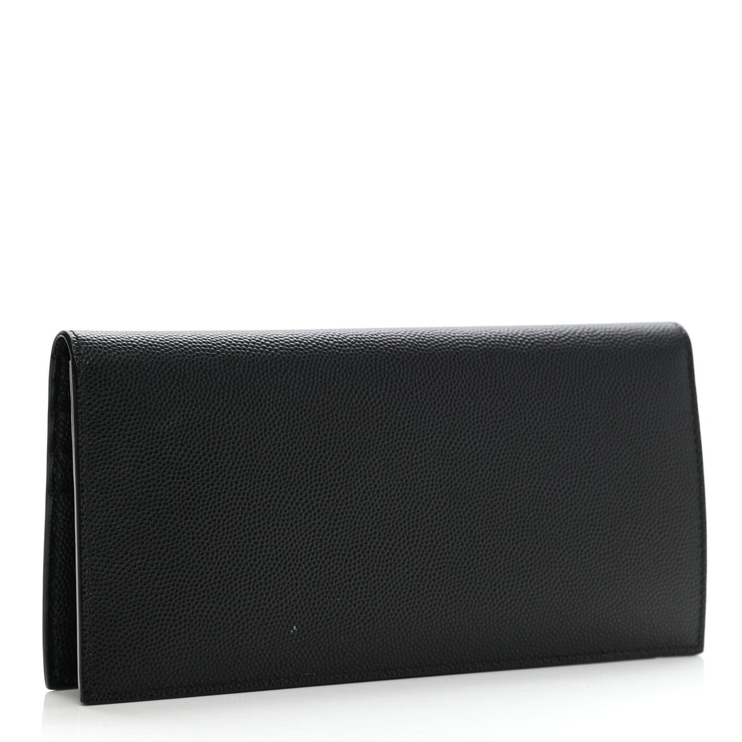 Grain De Poudre Foldover Logo Wallet Black